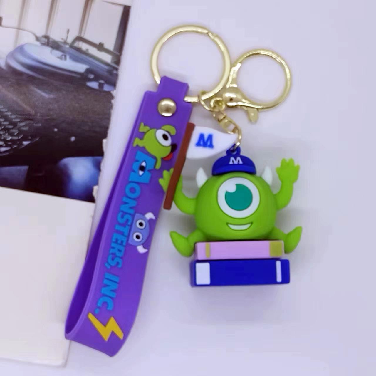 New Creative Cartoon Monster Power Company Keychain Bag Car Keychain Accessories Wholesale Kawaii Cute Personalized Gifts Y2k
New Creative Cartoon Monster Power Company Keychain Bag Car Keychain Accessories Wholesale Kawaii Cute Personalized Gifts Y2k