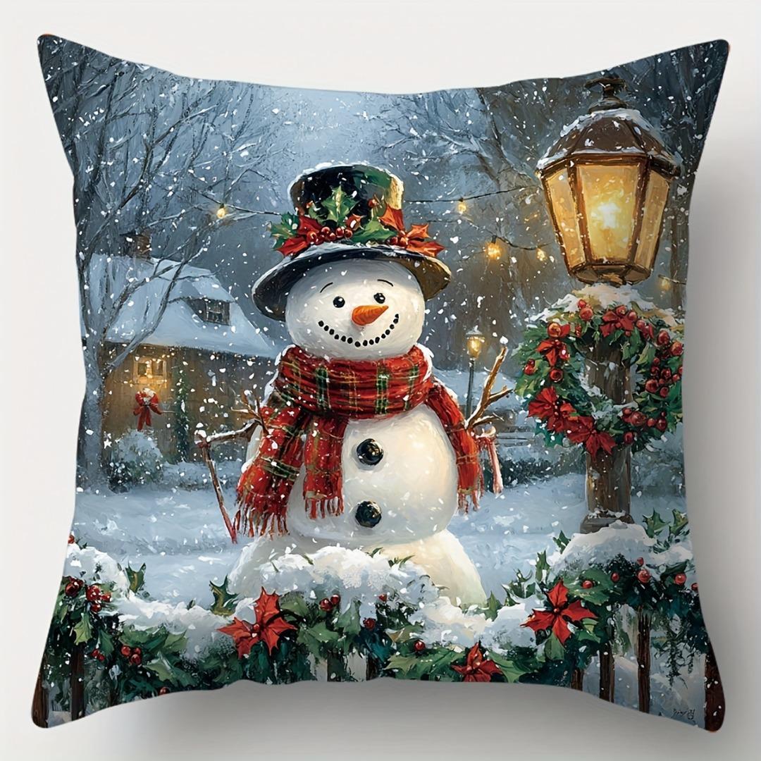 1pc Christmas Cushion Cover Snowman Santa Claus Durable Cover 2025 New for Home Ornament Xmas New Year Christmas Decoration 45x45cm
1pc Christmas Cushion Cover Snowman Santa Claus Durable Cover 2025 New for Home Ornament Xmas New Year Christmas Decoration 45x45cm