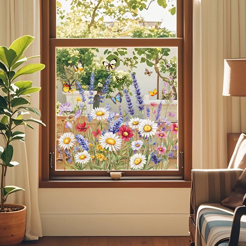 Creative decorative window flower stickers store window plants flowers glass door stickers balcony stickers static electricity Color flower butterfly (opp bag + roll stick)
Creative decorative window flower stickers store window plants flowers glass door stickers balcony stickers static electricity Color flower butterfly (opp bag + roll stick)