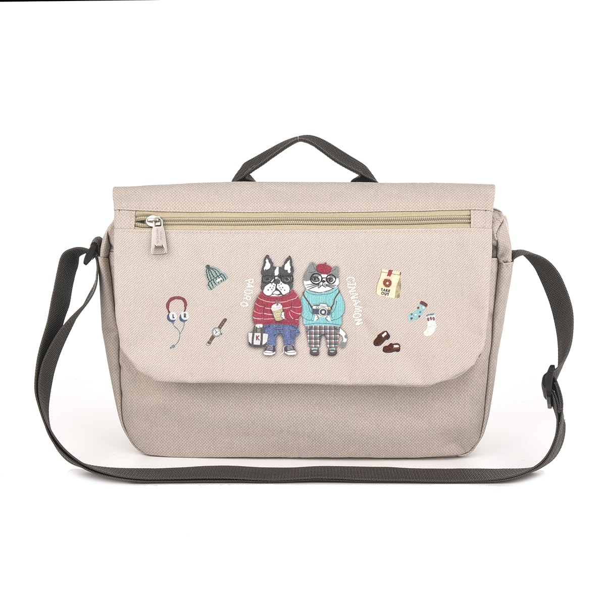 Kusguru Japan Animal Mode Lidded Shoulder Bag, Women s, Beige
Kusguru Japan Animal Mode Lidded Shoulder Bag, Women s, Beige