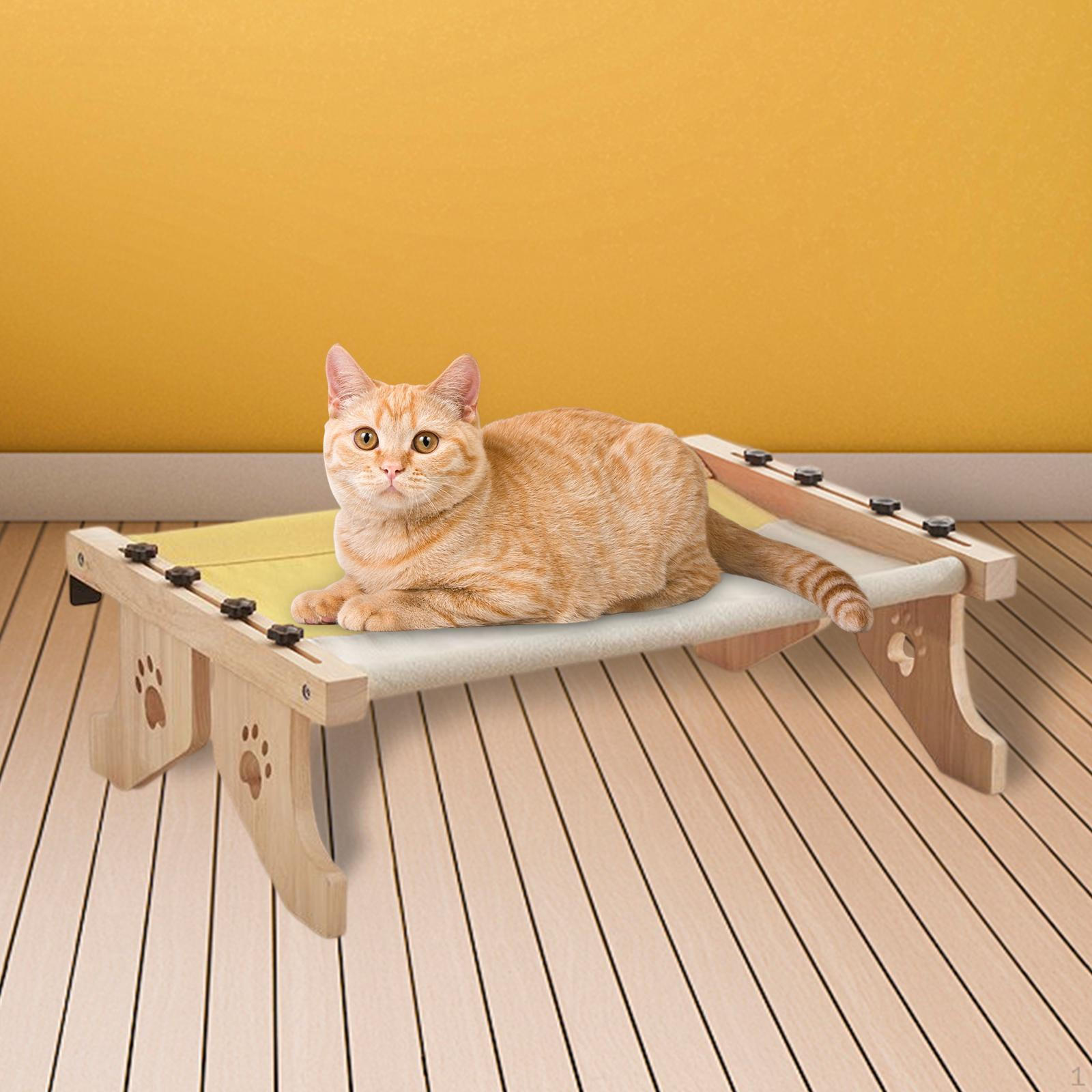 Cat Window Perch Balcony Hammock Shelf Steady Bed Washable Seat for No Suction Gray Yellow
Cat Window Perch Balcony Hammock Shelf Steady Bed Washable Seat for No Suction Gray Yellow