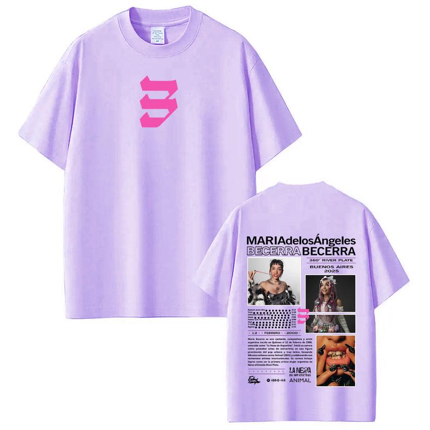 Singer Maria Becerra Quimera Tour Album Graphic 2025 Tees Men Women Aesthetic Tshirts Summer Cotton Fashion Tshirt Streetwear 4XL
Singer Maria Becerra Quimera Tour Album Graphic 2025 Tees Men Women Aesthetic Tshirts Summer Cotton Fashion Tshirt Streetwear 4XL