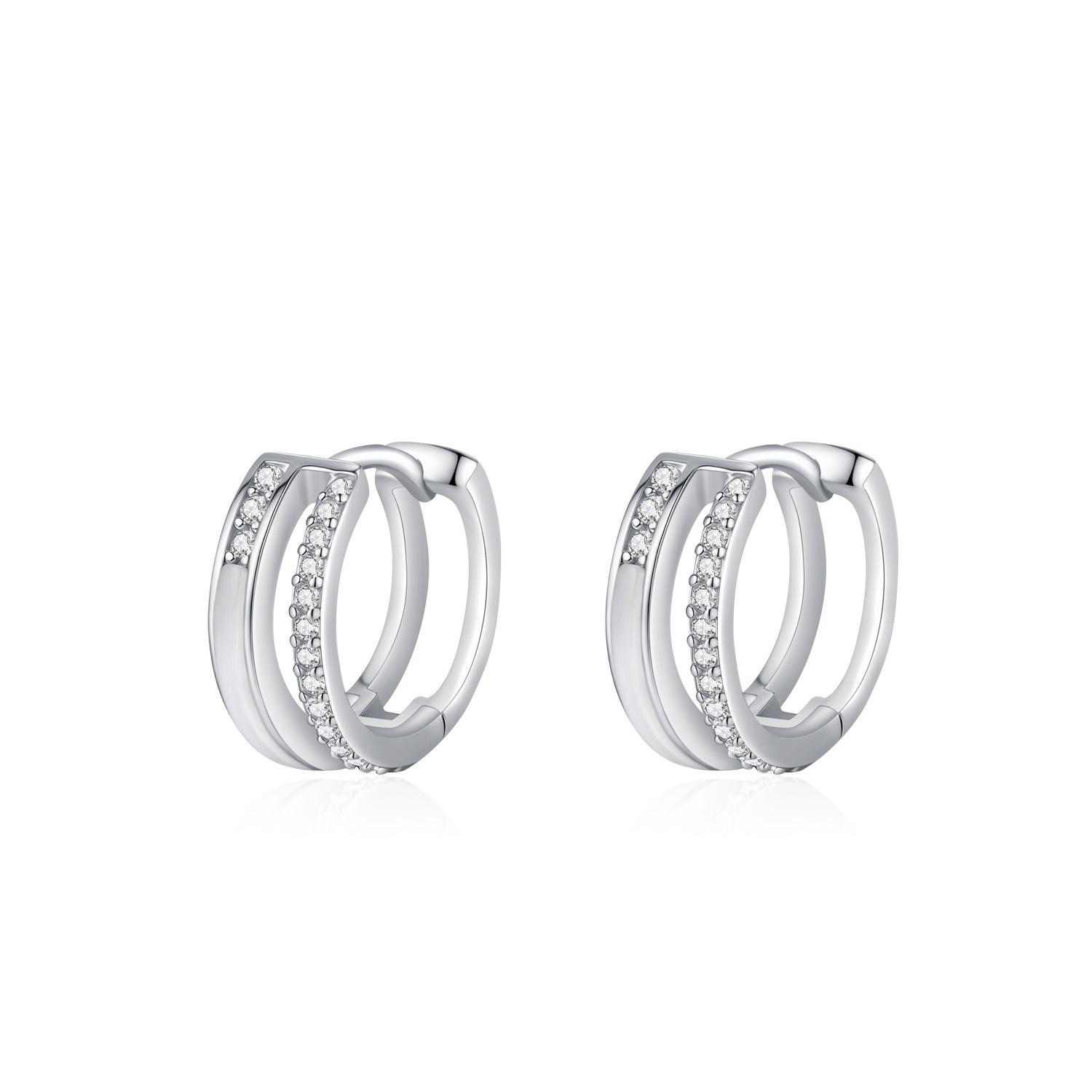 Серьги-кольца Мёбиуса из стерлингового серебра: Трендовый геометрический дизайн с бриллиантами для женщин 925 Silver
Серьги-кольца Мёбиуса из стерлингового серебра: Трендовый геометрический дизайн с бриллиантами для женщин 925 Silver