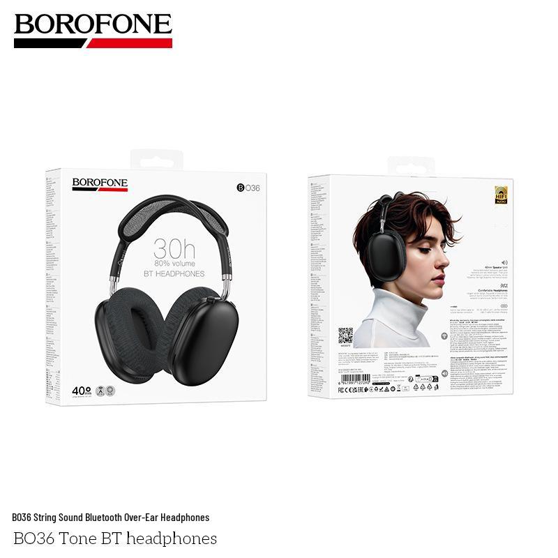 Bluetooth 6.0 навушники BOROFONE BO36, накладні, спортивні, з тривалим часом роботи від батареї Bluetooth 6.0
Bluetooth 6.0 навушники BOROFONE BO36, накладні, спортивні, з тривалим часом роботи від батареї Bluetooth 6.0