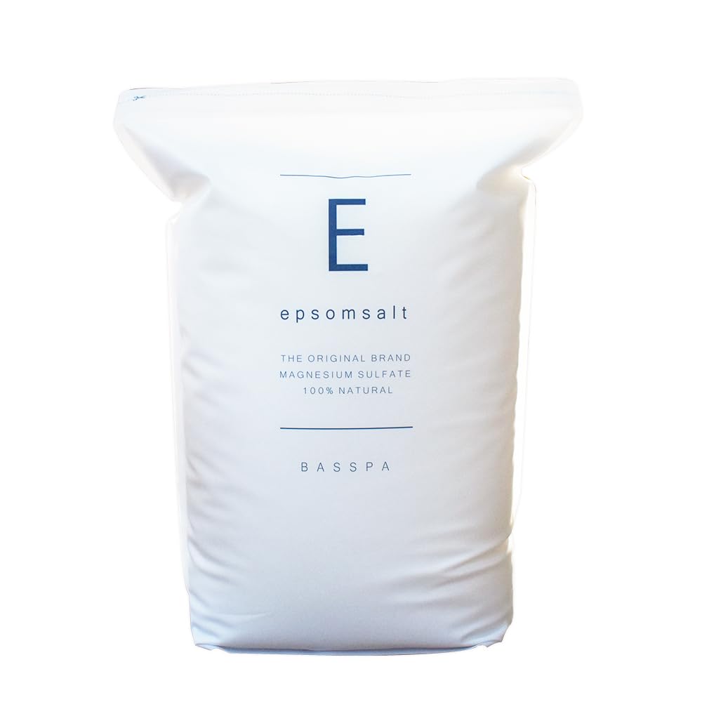 Соль для ванн с сульфатом магния BASSPA Epsom Salt с мерной ложкой, без запаха, 99% (10кг)
Соль для ванн с сульфатом магния BASSPA Epsom Salt с мерной ложкой, без запаха, 99% (10кг)