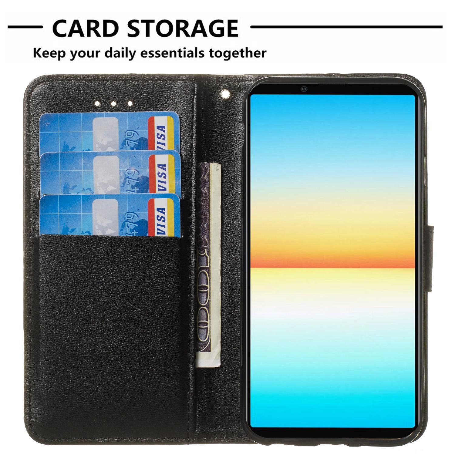 B40 For Sony Xperia 1 V Wallet Cell Phone Case Anti-Scratch PU Leather+TPU Phone Stand Shell Black
B40 For Sony Xperia 1 V Wallet Cell Phone Case Anti-Scratch PU Leather+TPU Phone Stand Shell Black