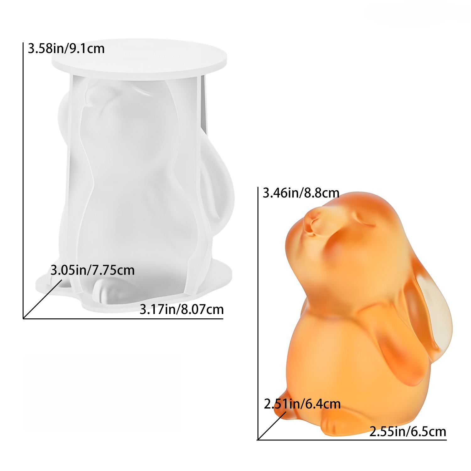 1pc Easter Bunny Sniffing Flower Silicone Mold, 3D Animal Figure for Resin Candles Plaster, DIY Craft Decoration, Easter Gift
1pc Easter Bunny Sniffing Flower Silicone Mold, 3D Animal Figure for Resin Candles Plaster, DIY Craft Decoration, Easter Gift