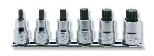 Koken Triple square bit socket rail total length 6 pieces 3/8 (9.5mm) SQ. (XZN standard) set, 38mm, RS3020/6-L38
Koken Triple square bit socket rail total length 6 pieces 3/8 (9.5mm) SQ. (XZN standard) set, 38mm, RS3020/6-L38