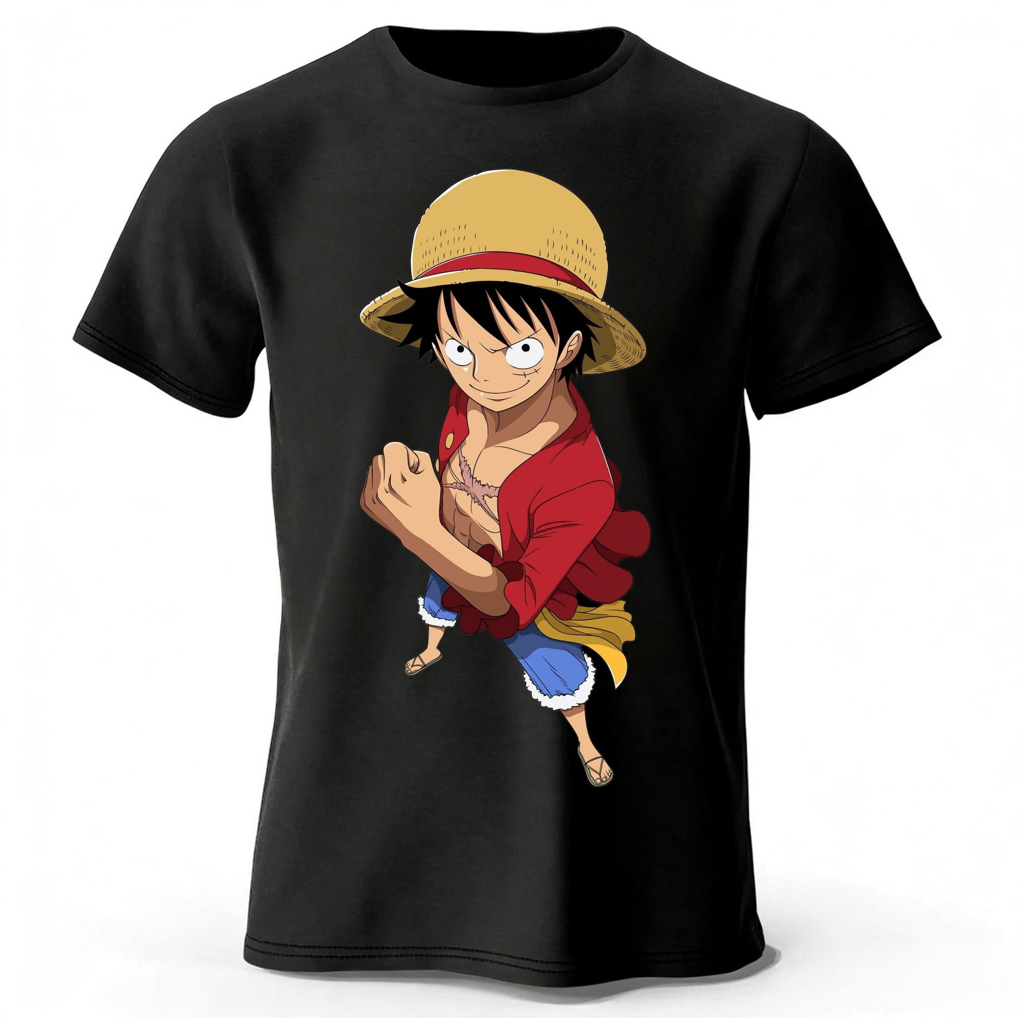 One Piece Луффи Чистый Хлопок Короткий Рукав Мужская Мода Уличная Одежда Большой Размер Свободная Спортивная Футболка Топ S чёрный
One Piece Луффи Чистый Хлопок Короткий Рукав Мужская Мода Уличная Одежда Большой Размер Свободная Спортивная Футболка Топ S чёрный