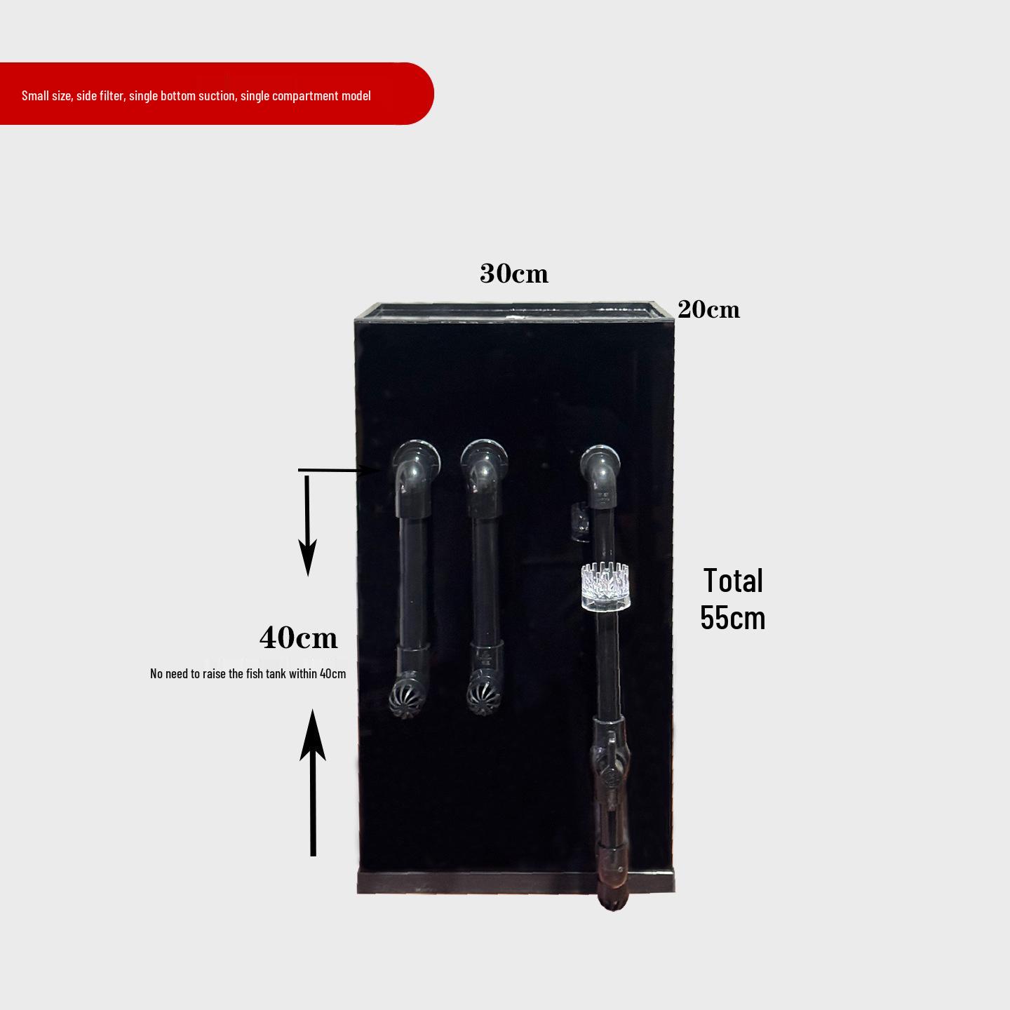 Fish Tank Filter with Built-in Water Pump for Purification, Circulation, and Oxygenation; Ceramic Pot for Stream and Bacteria Cultivation
Fish Tank Filter with Built-in Water Pump for Purification, Circulation, and Oxygenation; Ceramic Pot for Stream and Bacteria Cultivation