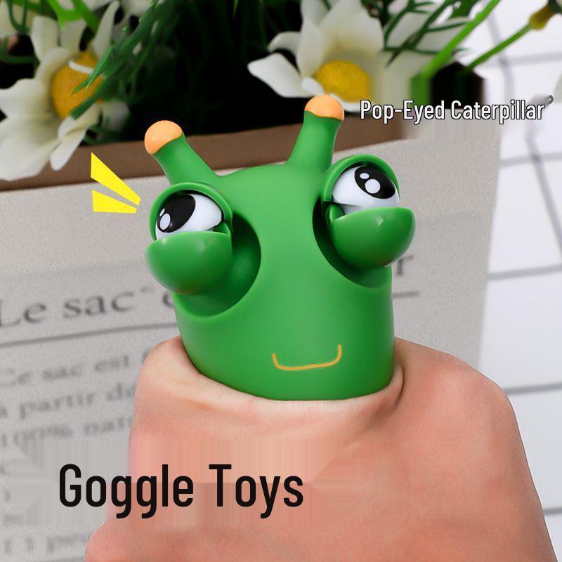 Pop-Eye Vegetable Worm Stress Relief Squeeze Toy
Pop-Eye Vegetable Worm Stress Relief Squeeze Toy