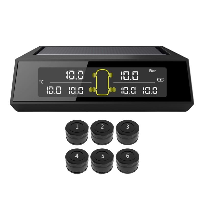 Система контроля давления в шинах для внедорожников, 6 датчиков TPMS для прицепа, большой цифровой экран, большое расстояние срабатывания
Система контроля давления в шинах для внедорожников, 6 датчиков TPMS для прицепа, большой цифровой экран, большое расстояние срабатывания