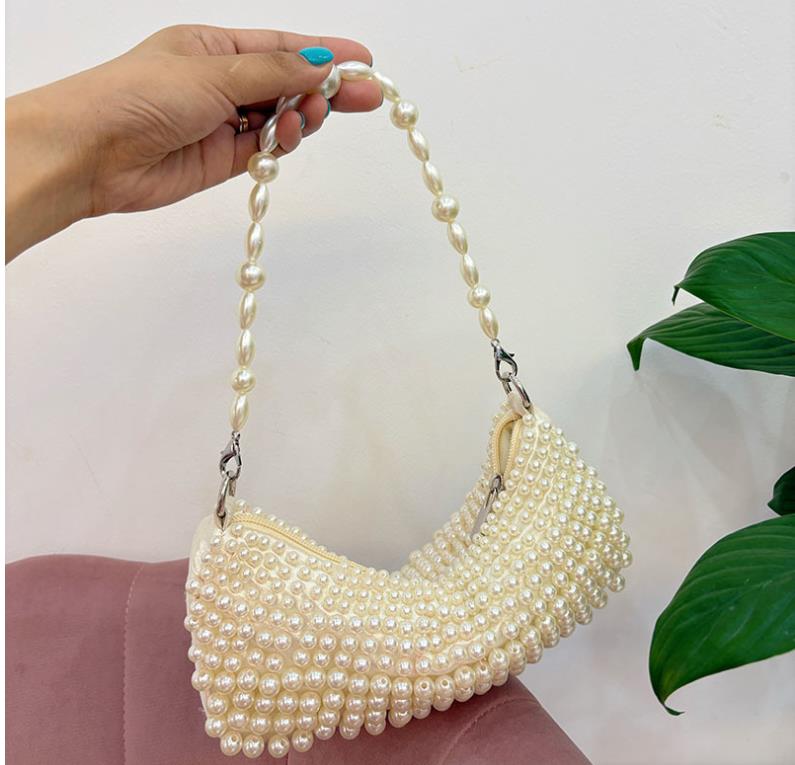 2026 Trend New Simple Women s Pearl Water Diamd High Quality Texture Handmade Bead Weaving Portable Commuter Underarm Bag бежевый
2026 Trend New Simple Women s Pearl Water Diamd High Quality Texture Handmade Bead Weaving Portable Commuter Underarm Bag бежевый