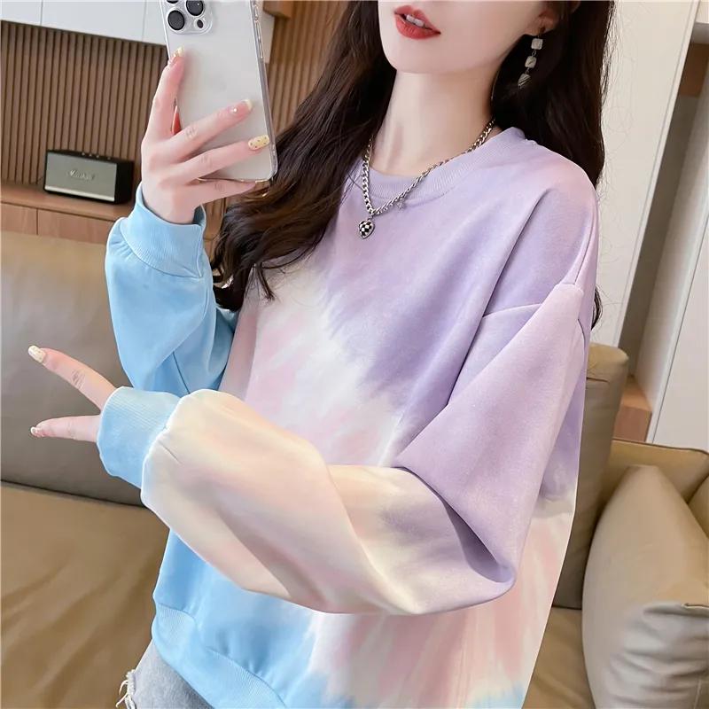 Women s Pastel Tie-Dye Oversized Sweatshirt Purple Blue Gradient Casual Long-Sleeve Top Hoodies XXL фіолетовий
Women s Pastel Tie-Dye Oversized Sweatshirt Purple Blue Gradient Casual Long-Sleeve Top Hoodies XXL фіолетовий