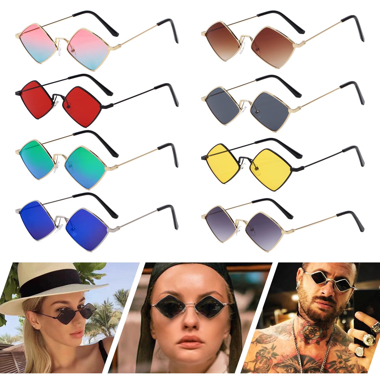 Fashion Metal Quadrilateral Frame Small Diamond Shape Sun Glasses Men s Shades Women s Sunglasses
Fashion Metal Quadrilateral Frame Small Diamond Shape Sun Glasses Men s Shades Women s Sunglasses