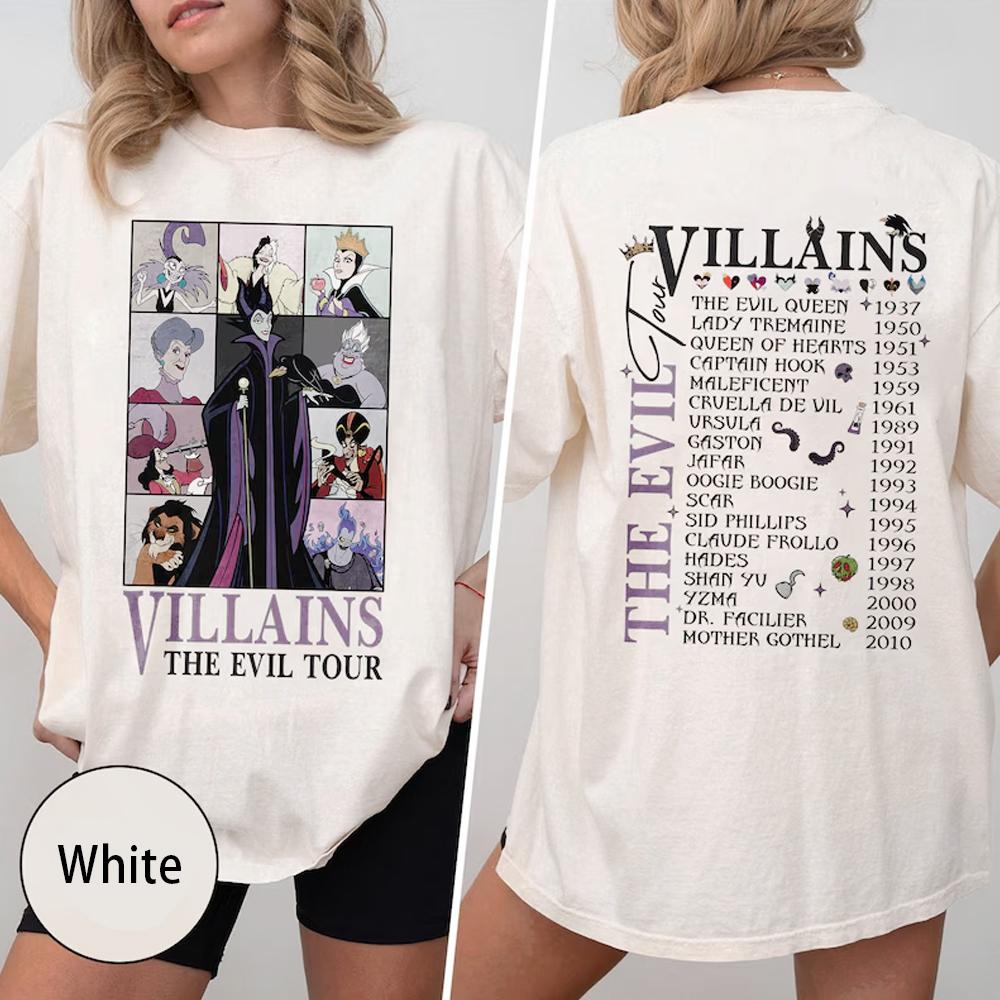 Retro Unisexficent Villains Evil Pattern Printed Tour Comfort Colors Shirt Bad Witch Casual Fashion Tops Clothing S
Retro Unisexficent Villains Evil Pattern Printed Tour Comfort Colors Shirt Bad Witch Casual Fashion Tops Clothing S