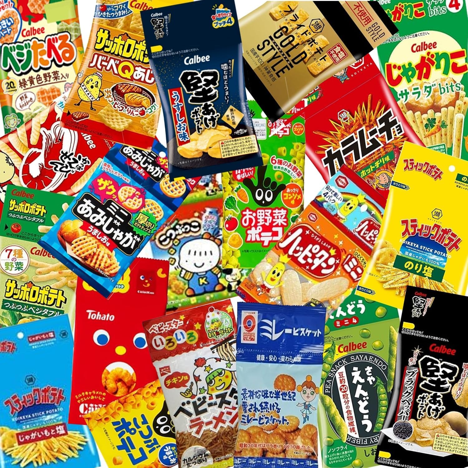 Небольшая упаковка закусок, 20 видов, по 1 упаковке каждого вида, всего 20 упаковок. Содержимое может измениться из-за прекращения продаж производителем и т. д.
Небольшая упаковка закусок, 20 видов, по 1 упаковке каждого вида, всего 20 упаковок. Содержимое может измениться из-за прекращения продаж производителем и т. д.