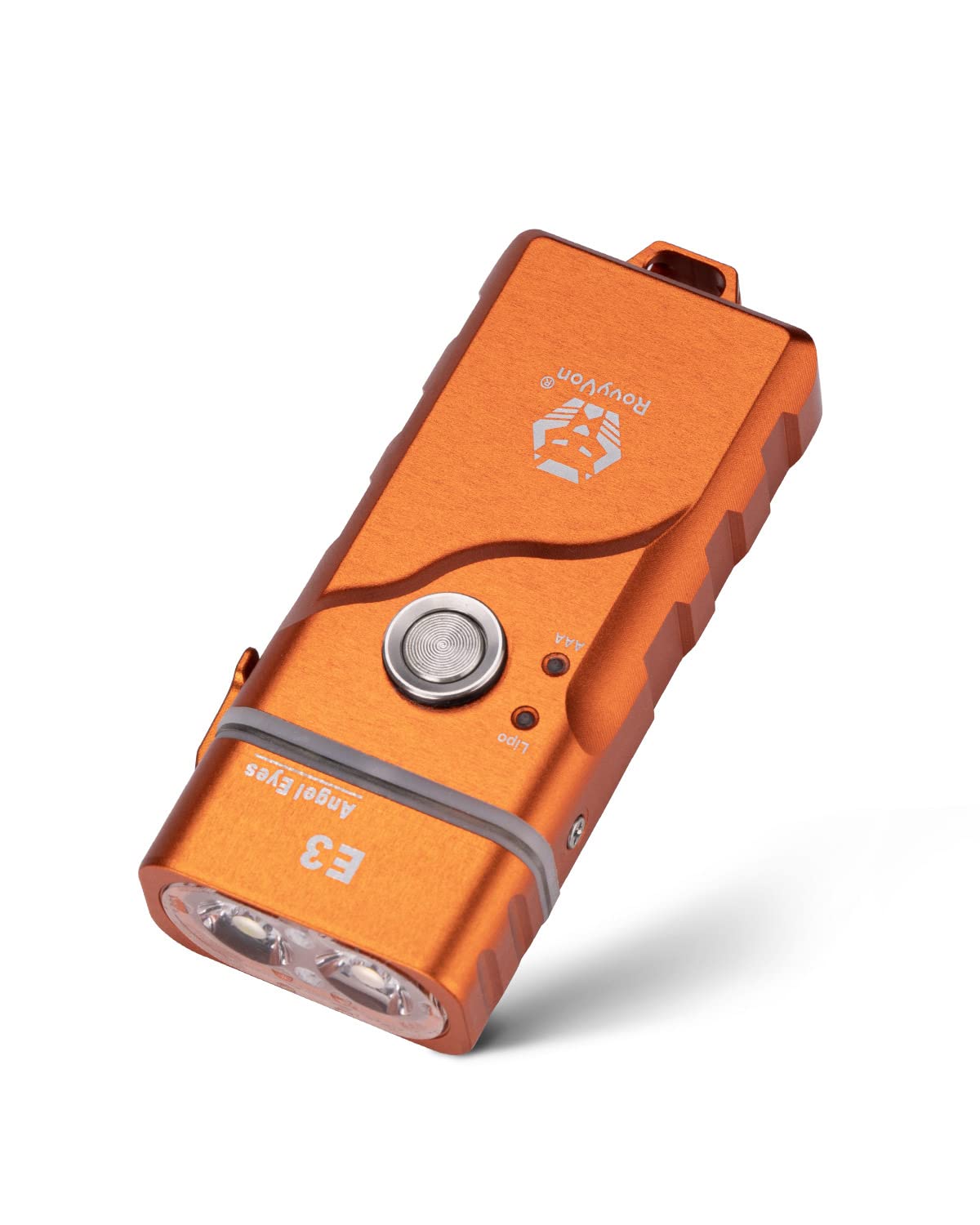 RovyVon E3 Orange EDC High Lumen USB C Rechargeable AAA Dual Power 500 Lumens Warm Ultra Bright Mini Keychain Flashlight for Everyday and Holiday
RovyVon E3 Orange EDC High Lumen USB C Rechargeable AAA Dual Power 500 Lumens Warm Ultra Bright Mini Keychain Flashlight for Everyday and Holiday