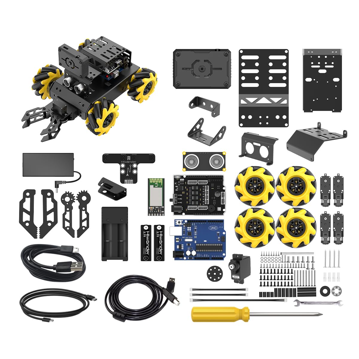 miniAuto Robot Car for Arduinoo UNO R3 AI Vision Camera Programmable Smart Robot Line Tracking Recognition Obstacle STEM Projects Educational Robot
miniAuto Robot Car for Arduinoo UNO R3 AI Vision Camera Programmable Smart Robot Line Tracking Recognition Obstacle STEM Projects Educational Robot