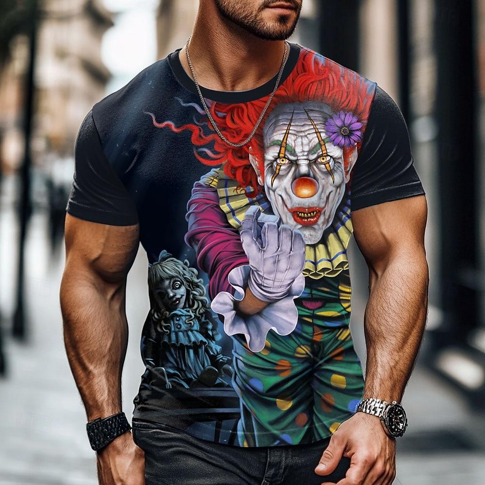Surprise Clown VINCENT HIE Men s Clown T Shirt Short Sleeve T shirt 3D Print Crew Neck Shirt Exaggerated Designer Party XL
Surprise Clown VINCENT HIE Men s Clown T Shirt Short Sleeve T shirt 3D Print Crew Neck Shirt Exaggerated Designer Party XL