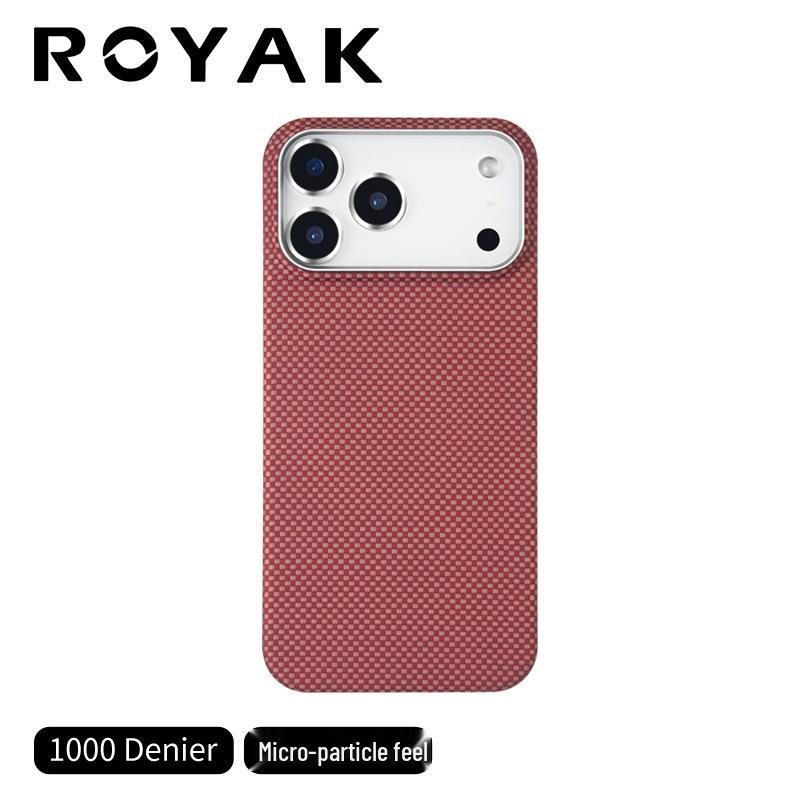 ROYAK Дофамин Чехол из кевла с магнитом для серии Apple 17 - Защитная крышка из арамидного волокна Pro
ROYAK Дофамин Чехол из кевла с магнитом для серии Apple 17 - Защитная крышка из арамидного волокна Pro
