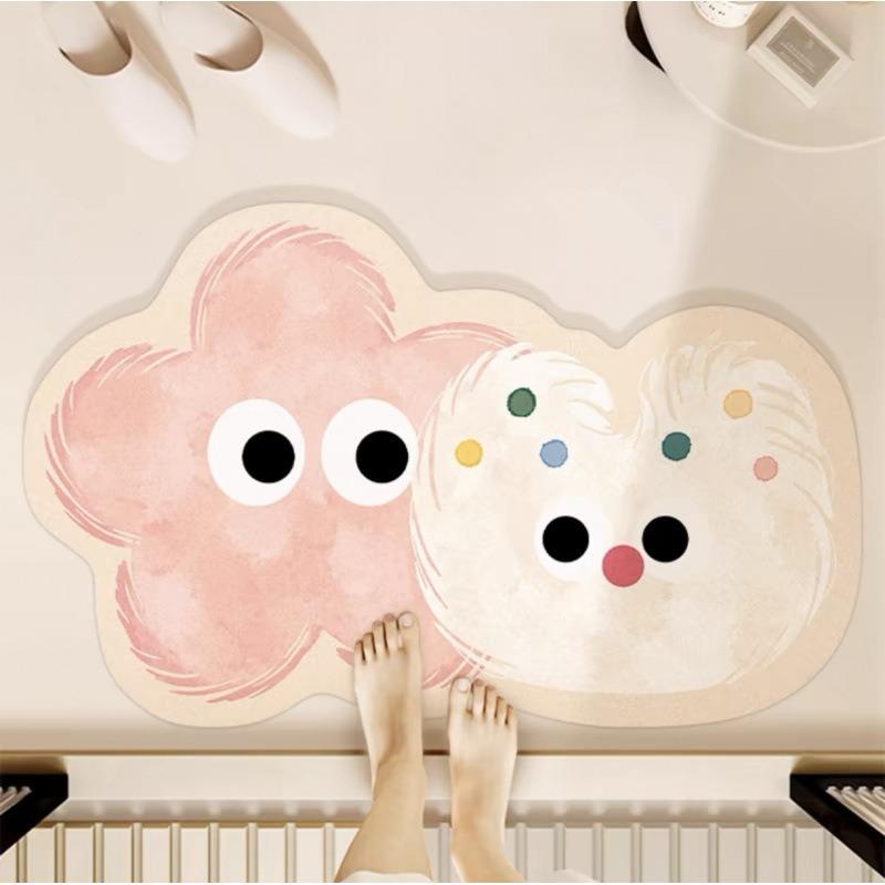 Волосатый шар мультфильм ванная комната диатомовая грязь подушечки для ног противоскользящие впитывающие подушечки туалет дверь туалет коврик для пола 50 * 80Cm
Волосатый шар мультфильм ванная комната диатомовая грязь подушечки для ног противоскользящие впитывающие подушечки туалет дверь туалет коврик для пола 50 * 80Cm