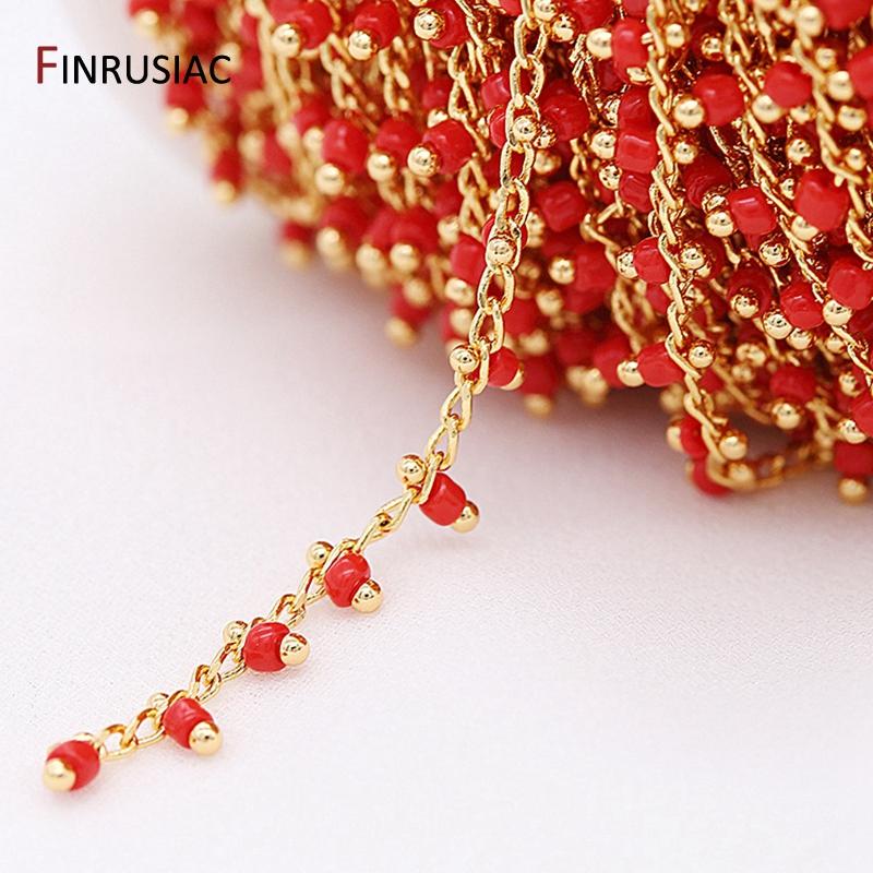 Multi color 2.5mm Beads Chains For Jewelry Making,Trendy Chain Accessories DIY Handmade Earrings Necklaces Length 50cm
Multi color 2.5mm Beads Chains For Jewelry Making,Trendy Chain Accessories DIY Handmade Earrings Necklaces Length 50cm