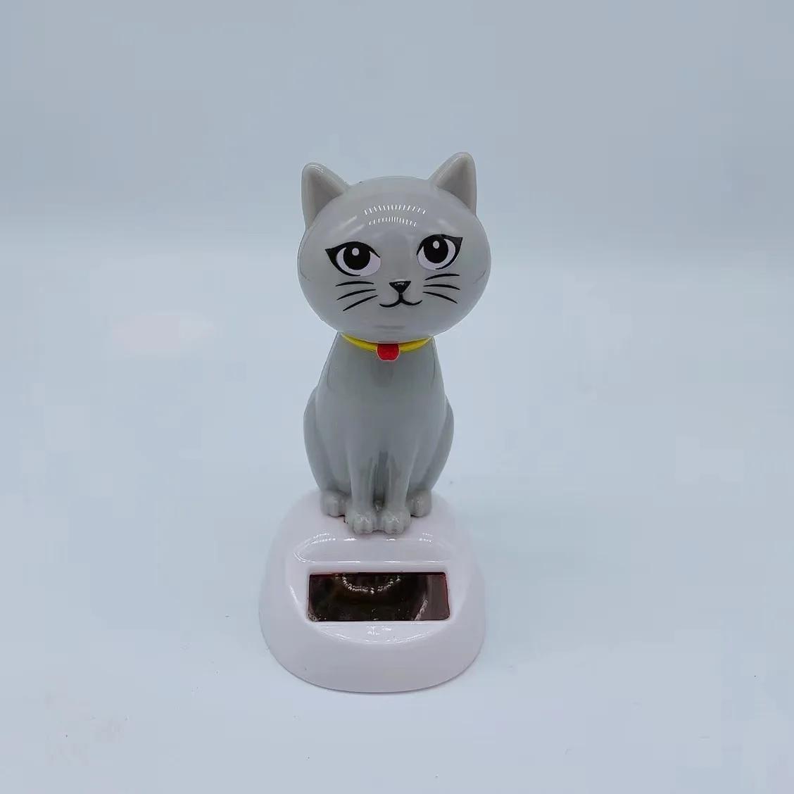 Cute Funny Pet Cat Car Decoration Solar Energy Shaking Head Doll Cartoon Cat Shape Decoration Gift Creative Interior Automotive
Cute Funny Pet Cat Car Decoration Solar Energy Shaking Head Doll Cartoon Cat Shape Decoration Gift Creative Interior Automotive