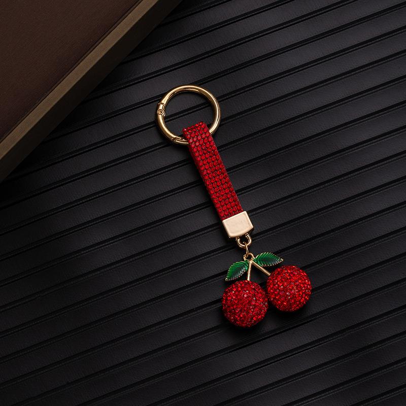 Red Cherry Keychain, Super Flash Diamond-Encrusted Cute Car Keychain, Personalized Fruit Bag Pendant.
Red Cherry Keychain, Super Flash Diamond-Encrusted Cute Car Keychain, Personalized Fruit Bag Pendant.