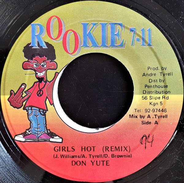 7-дюймовая пластинка DON YUTE - Girls Hot (Ремикс) НИКТО Новичок 7-11 Ямайский Регги, Ска и Даб Б/У
7-дюймовая пластинка DON YUTE - Girls Hot (Ремикс) НИКТО Новичок 7-11 Ямайский Регги, Ска и Даб Б/У