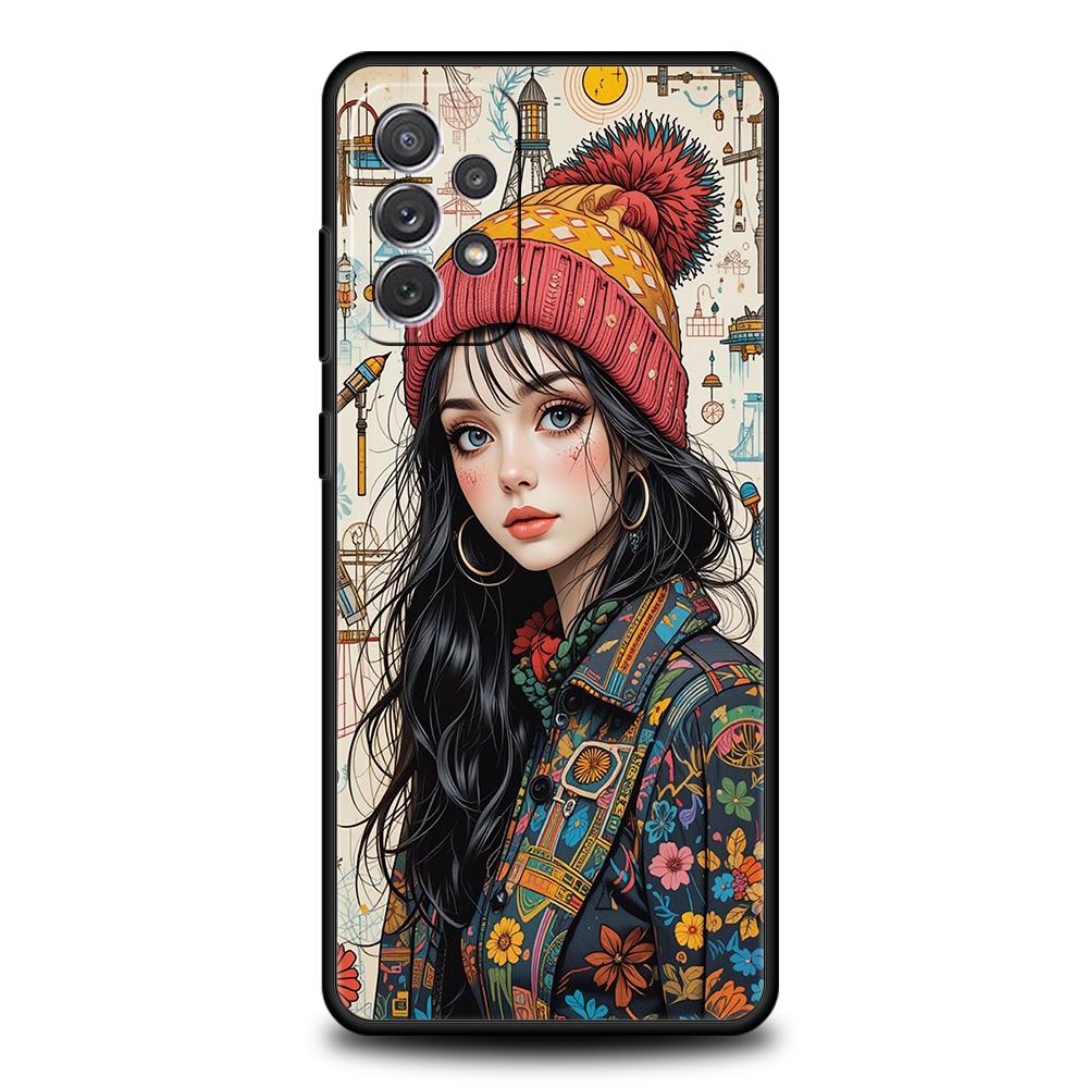 Phone Case for Samsung Galaxy A55 A53 A52 A52S A51 A41 A35 A32 A25 A23 A15 A13 A71 Soft TPU Oil Painting Street Girl Art Niche samsung a72
Phone Case for Samsung Galaxy A55 A53 A52 A52S A51 A41 A35 A32 A25 A23 A15 A13 A71 Soft TPU Oil Painting Street Girl Art Niche samsung a72