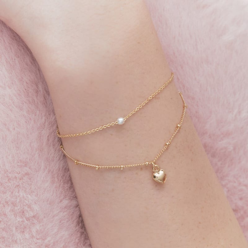 ENGBROX honey pearl layered bracelet gold
ENGBROX honey pearl layered bracelet gold