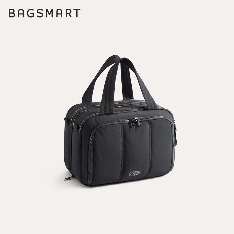 BAGSMART Водонепроницаемая косметичка для женщин, дорожный органайзер для макияжа с отделениями, легкая, портативная, для косметики, спортивная сумка чёрный
BAGSMART Водонепроницаемая косметичка для женщин, дорожный органайзер для макияжа с отделениями, легкая, портативная, для косметики, спортивная сумка чёрный