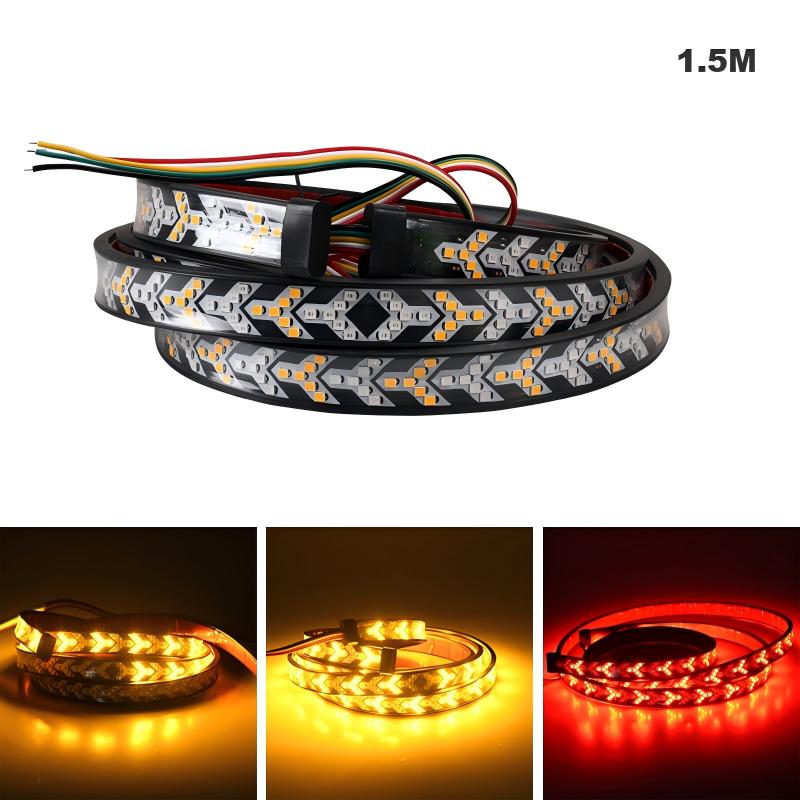 Car truck LED flowing dynamic taillight warning brake reverse tail light for pickup Jeep 12v 24v Car LED strip car styling Size150cm
Car truck LED flowing dynamic taillight warning brake reverse tail light for pickup Jeep 12v 24v Car LED strip car styling Size150cm