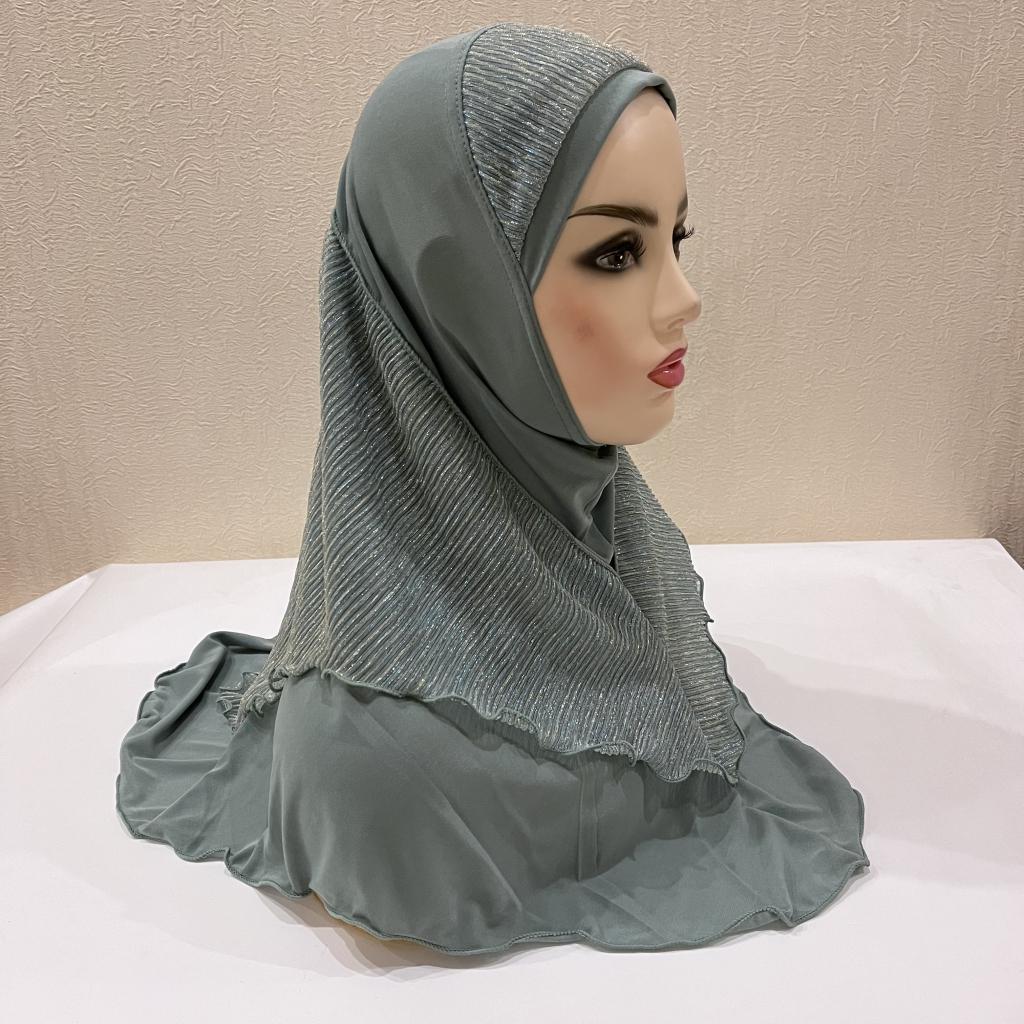H076 Adults or big girls medium size 70*60cm pray hijab muslim hijab scarf islamic headscarf hat amira pull on headwrap мятный зеленый
H076 Adults or big girls medium size 70*60cm pray hijab muslim hijab scarf islamic headscarf hat amira pull on headwrap мятный зеленый