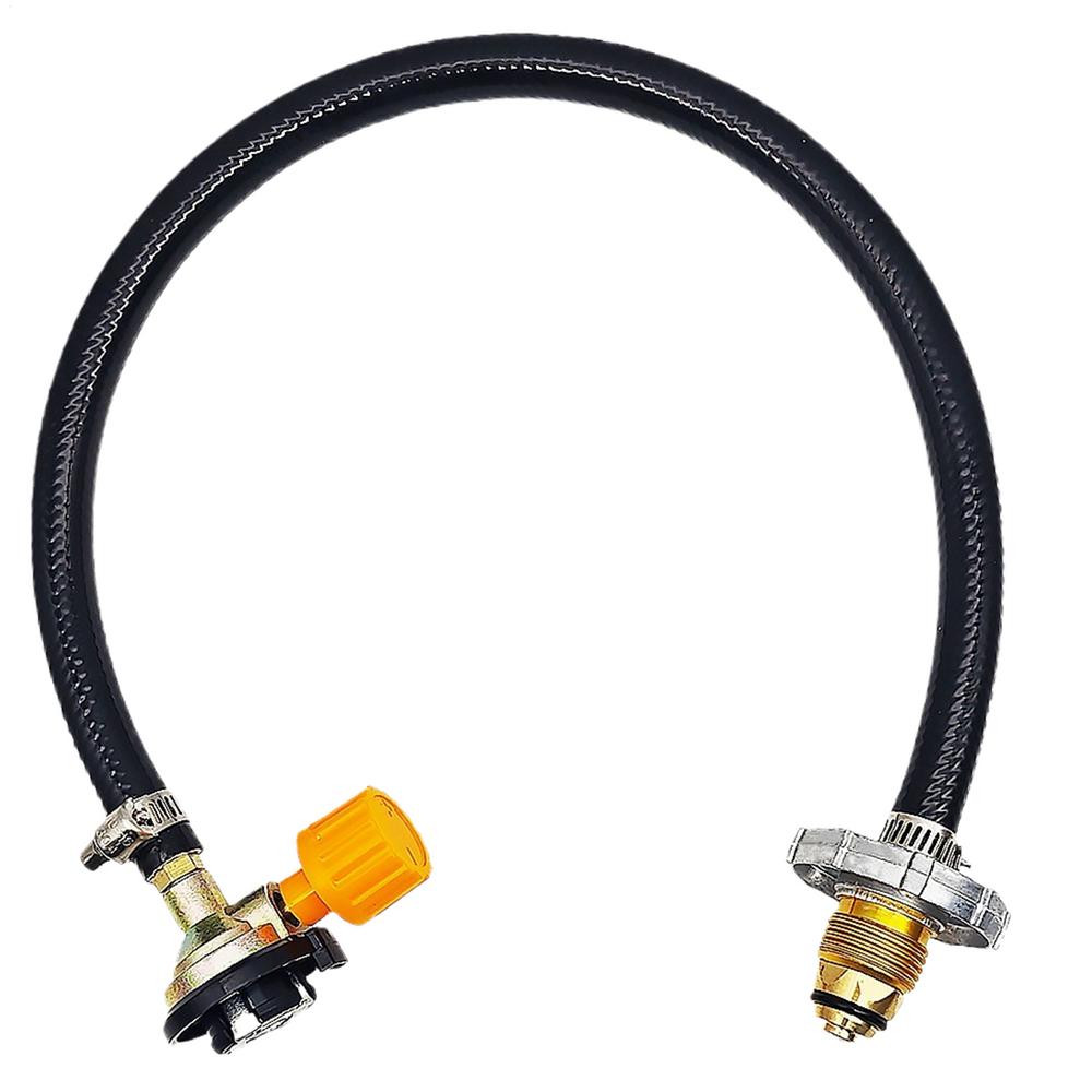 Gas Cylinder Filling Gas Adapter with ON-Off Control Valve Gas Adapter Connection Hose Copper Rubber for Outdoor Camping чорний
Gas Cylinder Filling Gas Adapter with ON-Off Control Valve Gas Adapter Connection Hose Copper Rubber for Outdoor Camping чорний