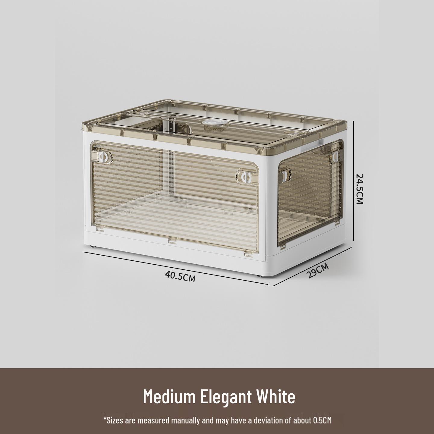 Five-Door Transparent Folding Storage Box with Wheels for Clothes, Blankets, Toys, and Books
Five-Door Transparent Folding Storage Box with Wheels for Clothes, Blankets, Toys, and Books