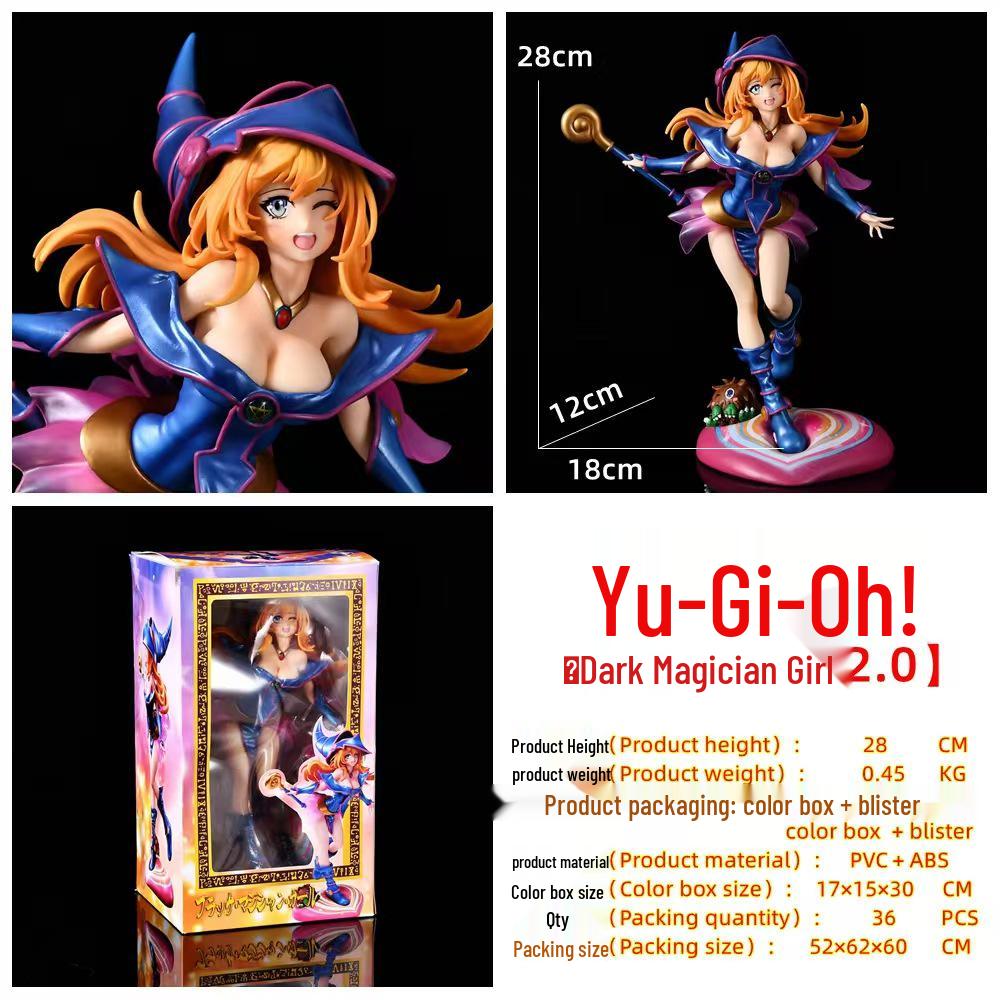 Yu-Gi-Oh! Dark Magician Girl Anime Figure Model Ornament
Yu-Gi-Oh! Dark Magician Girl Anime Figure Model Ornament