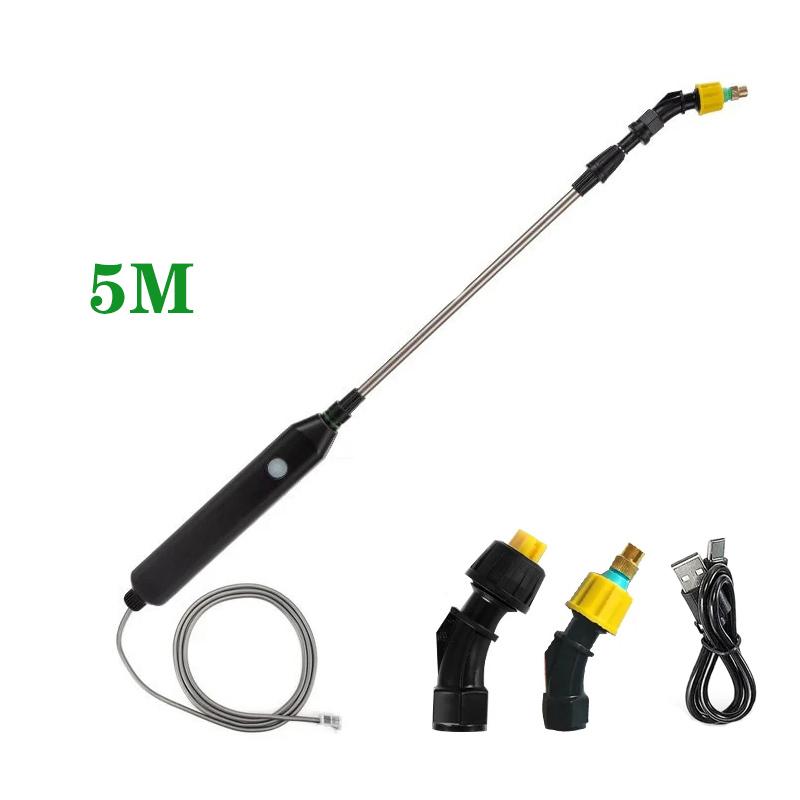 Electric Plant Sprayer Garden Sprayer with 5M Hose 3 nozzles Portable Battery Powered Watering Wand Yard Lawn Weeds Plants
Electric Plant Sprayer Garden Sprayer with 5M Hose 3 nozzles Portable Battery Powered Watering Wand Yard Lawn Weeds Plants