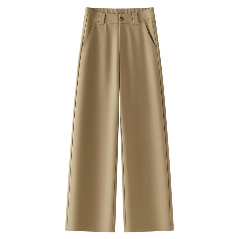 Khaki Straight-Leg Pants for Women: 2025 New Spring/Autumn Style, Casual Nine-Point Draping Suit Pants Small
Khaki Straight-Leg Pants for Women: 2025 New Spring/Autumn Style, Casual Nine-Point Draping Suit Pants Small