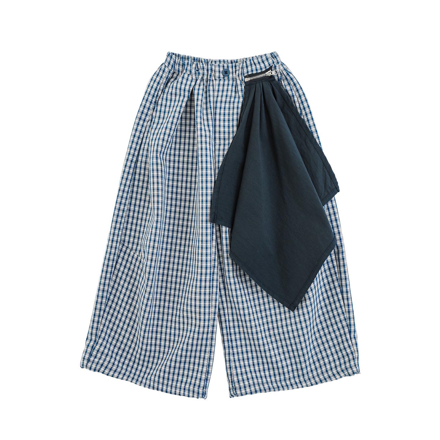 Wuli Bu Girl s Patchwork Plaid Wide-Leg Jumpsuit, 2025 Autumn Trend 120 cm
Wuli Bu Girl s Patchwork Plaid Wide-Leg Jumpsuit, 2025 Autumn Trend 120 cm