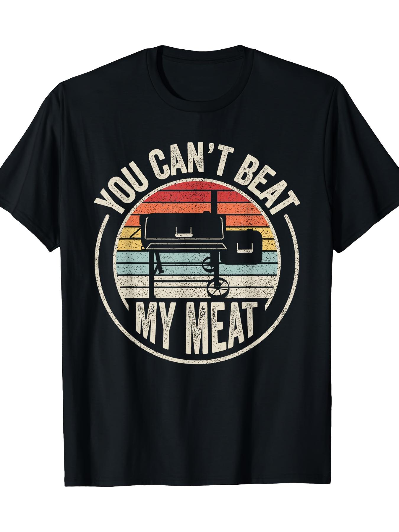 Retro BBQ You Cant Beat My MeatGraphic design100 cotton summer Oneck short sleeve casual printed mens Tshirt 4XL
Retro BBQ You Cant Beat My MeatGraphic design100 cotton summer Oneck short sleeve casual printed mens Tshirt 4XL