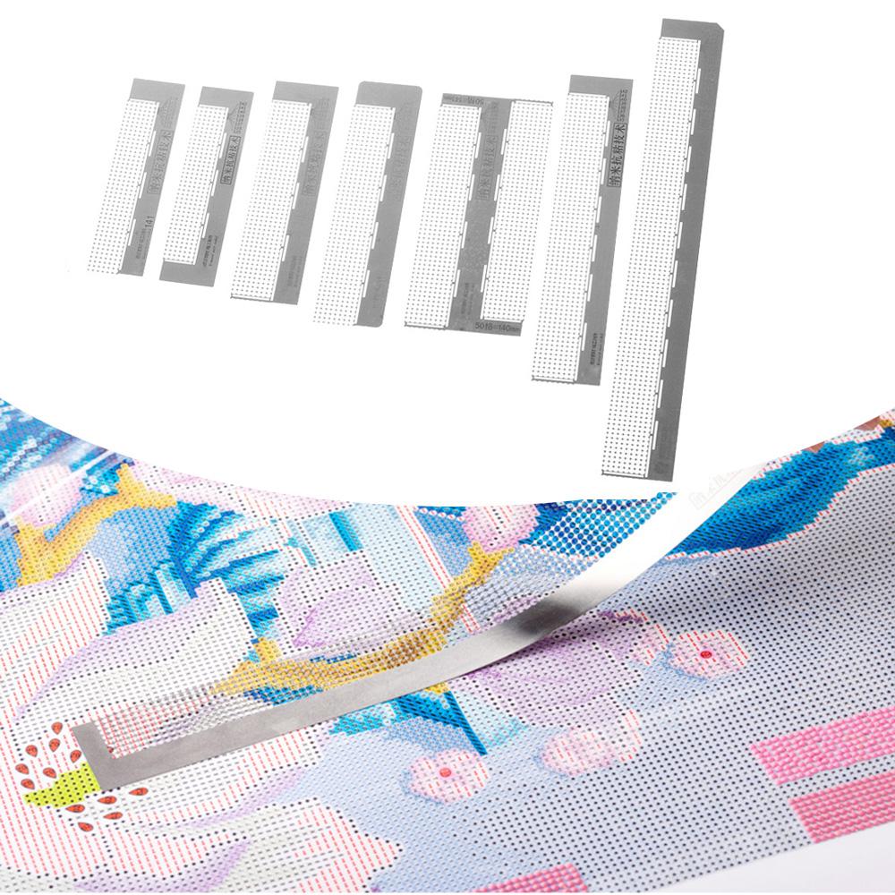 141mm 140mm DIY Neat Anti Stick Embroidery Net Ruler Diamond Painted Mesh Model Drilling Tools 360holes-141mm
141mm 140mm DIY Neat Anti Stick Embroidery Net Ruler Diamond Painted Mesh Model Drilling Tools 360holes-141mm