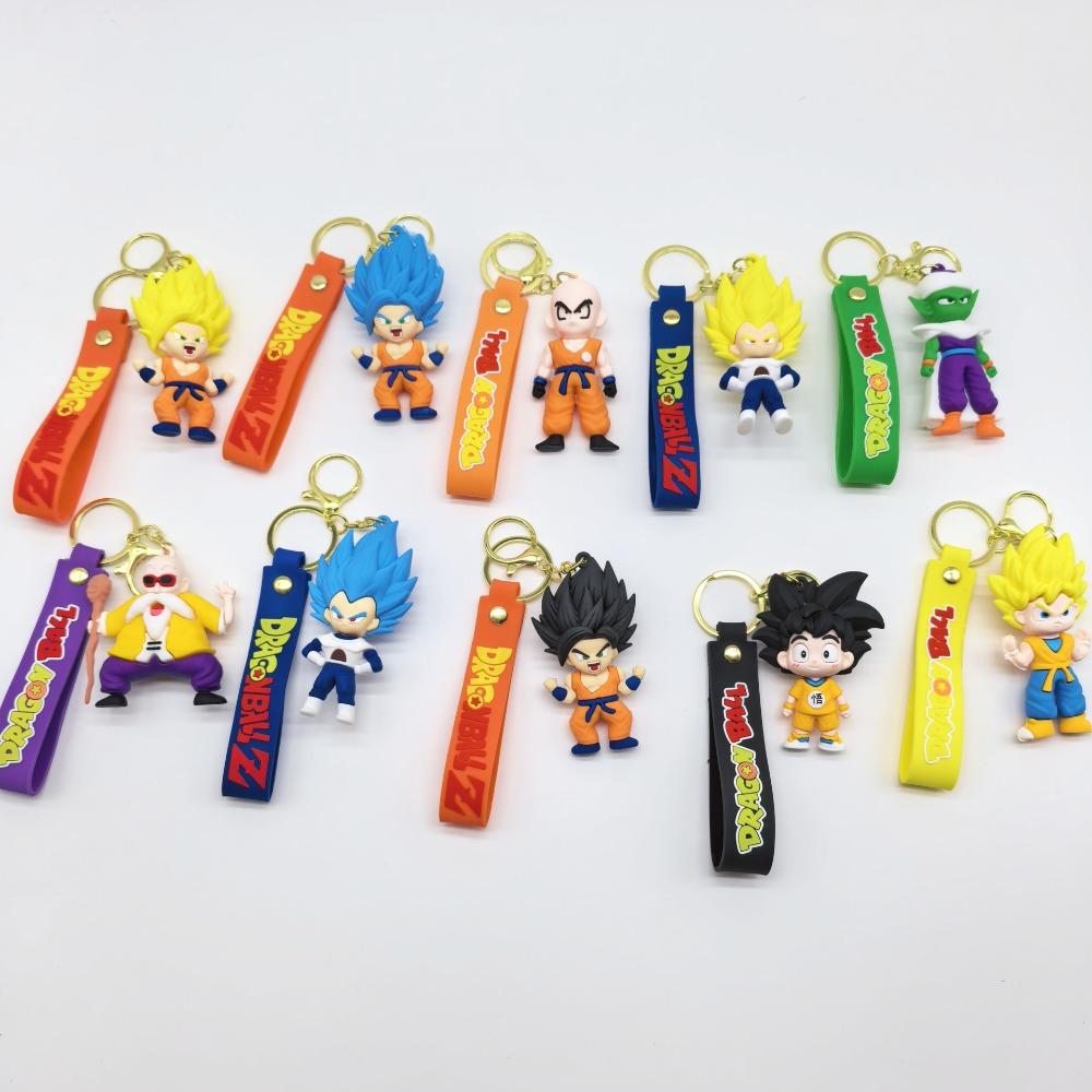 New Fashion Bag Accessories Cartoon Goku Vegeta Super Saiyan Keychain Kawaii llavero Gift for Fans&Couples(Birt 6 cm
New Fashion Bag Accessories Cartoon Goku Vegeta Super Saiyan Keychain Kawaii llavero Gift for Fans&Couples(Birt 6 cm