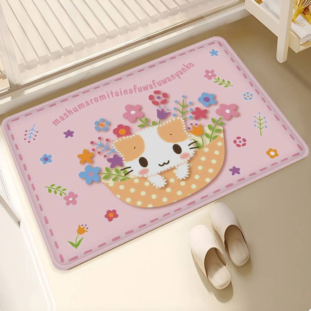 Cute Mashumaro Room Mats Cheaper Anti-slip Modern Living Room Balcony Printed Welcome Rug 40x60cm
Cute Mashumaro Room Mats Cheaper Anti-slip Modern Living Room Balcony Printed Welcome Rug 40x60cm