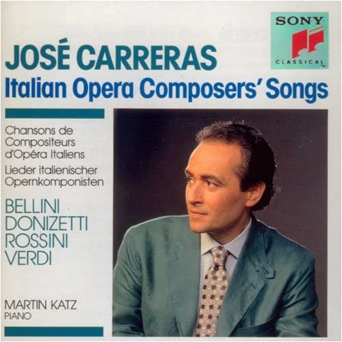 CD ГОНКИ (Хосе), КАТЦ (МАРТИН), КАР - Итальянский песенник CSCR8247 Sony Classical 1990 Япония ОбиКлассика Б/У
CD ГОНКИ (Хосе), КАТЦ (МАРТИН), КАР - Итальянский песенник CSCR8247 Sony Classical 1990 Япония ОбиКлассика Б/У