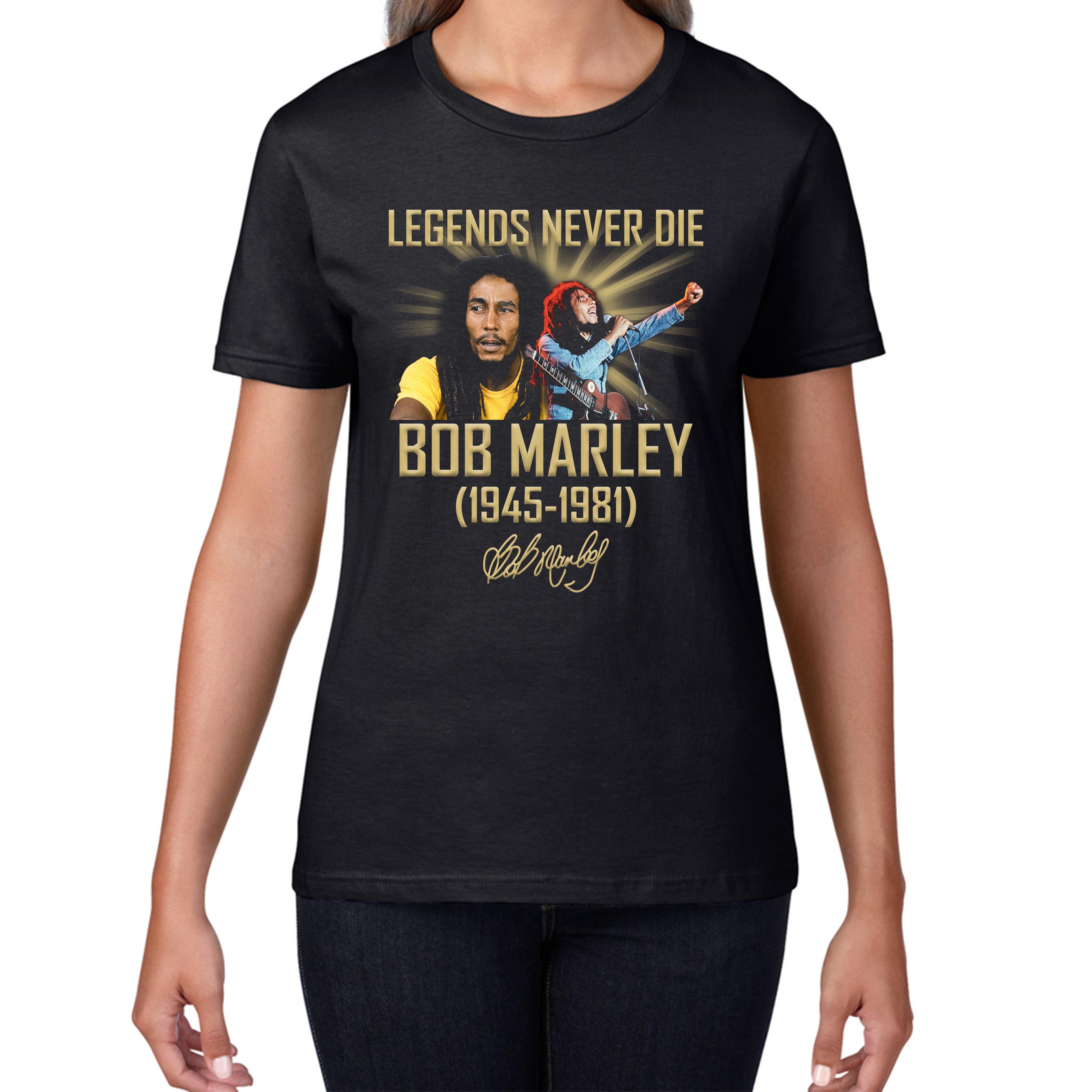 Bob Marley Legends Never Die Ladies T Shirt Mens Tops Tees Unisex 4XL
Bob Marley Legends Never Die Ladies T Shirt Mens Tops Tees Unisex 4XL