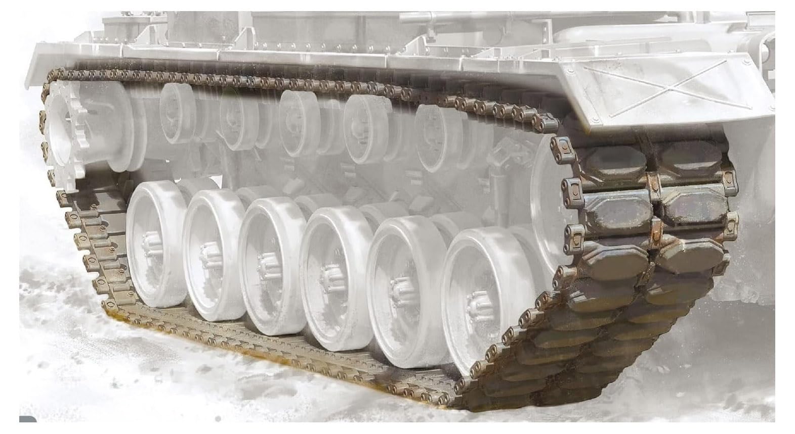 Takomu Connected and assembled movable track Plastic model parts TKO2164 Molding color 1/35 T-142 (for M48/M60 series)
Takomu Connected and assembled movable track Plastic model parts TKO2164 Molding color 1/35 T-142 (for M48/M60 series)