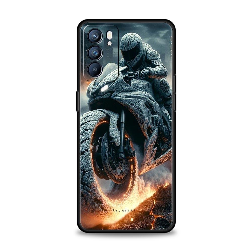 Motorcycle Phone Case For Oppo A17 A31 A54 A57 A78 A79 A98 Find X5 X6 Reno 6 7 8 10 11 12 13 F Pro 5G Soft TPU Cover Fundas Bags oppo A80
Motorcycle Phone Case For Oppo A17 A31 A54 A57 A78 A79 A98 Find X5 X6 Reno 6 7 8 10 11 12 13 F Pro 5G Soft TPU Cover Fundas Bags oppo A80