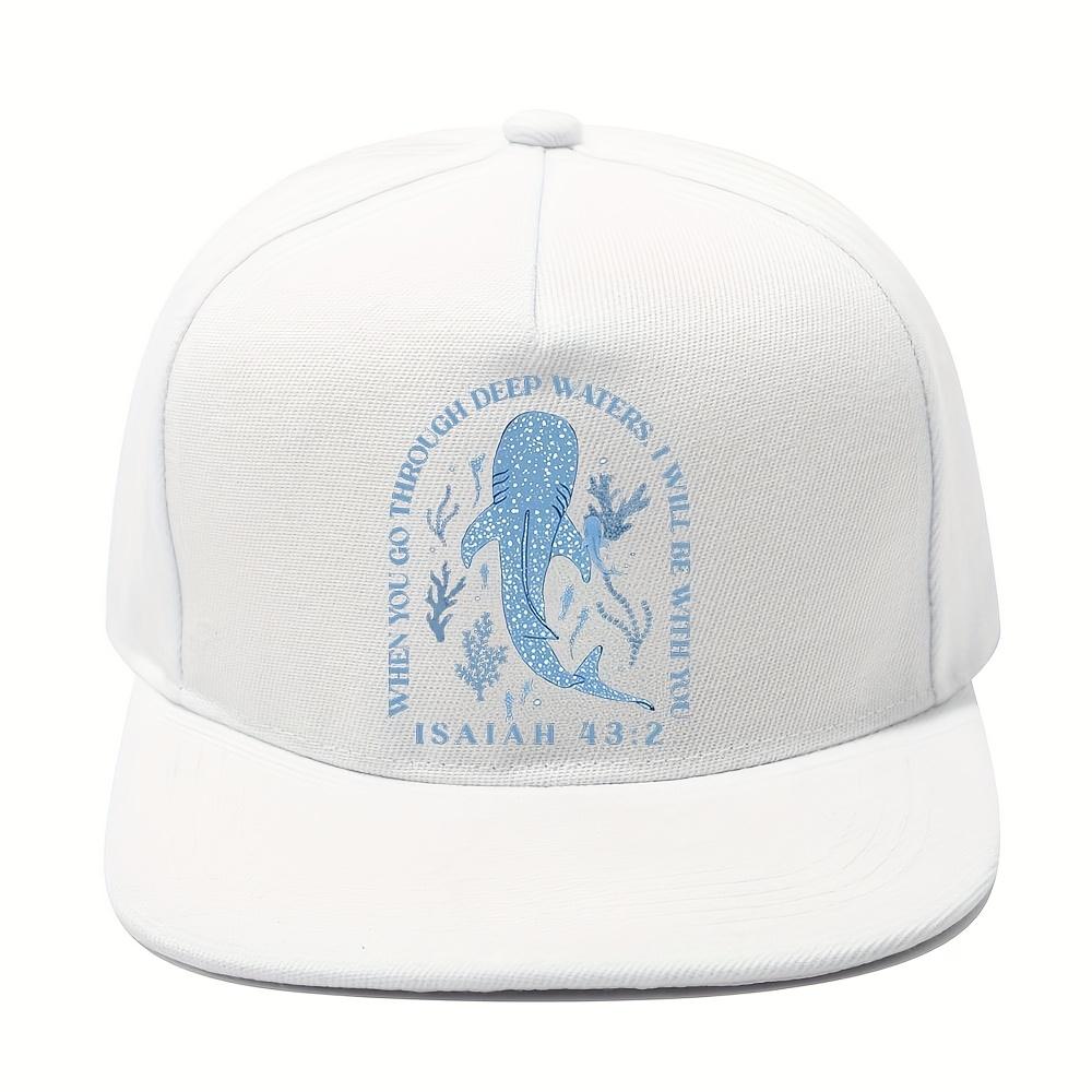 Whale Shark Deep Waters Bible Verse Isaiah 432 Baseball Cap Adjustable Polyester Unisex Casual Hat One Size
Whale Shark Deep Waters Bible Verse Isaiah 432 Baseball Cap Adjustable Polyester Unisex Casual Hat One Size
